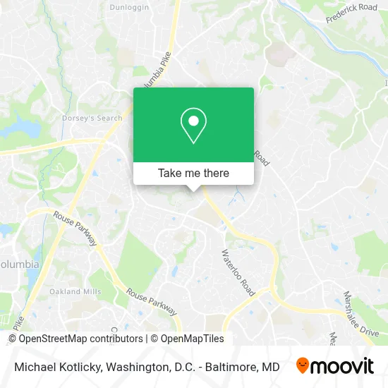 Michael Kotlicky map