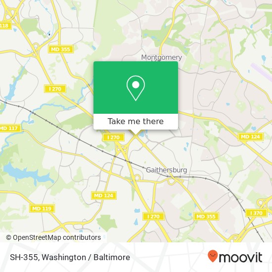 SH-355, Gaithersburg, MD 20879 map