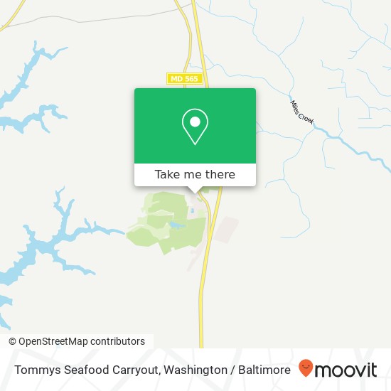 Tommys Seafood Carryout, 29350 Maple Ave map