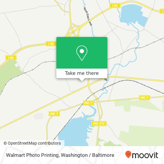 Mapa de Walmart Photo Printing, 75 North East Plz