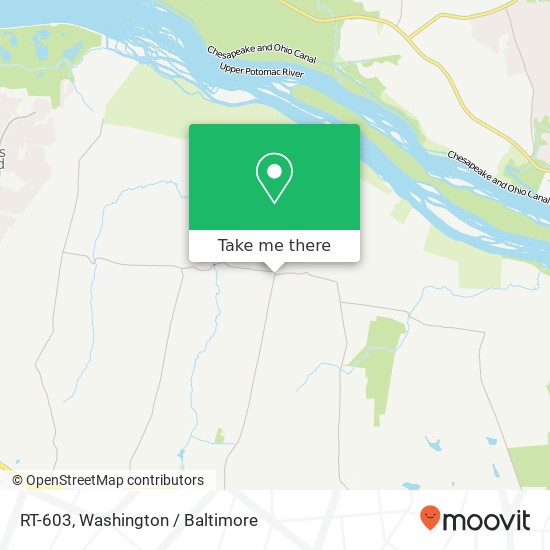 Mapa de RT-603, Great Falls, VA 22066
