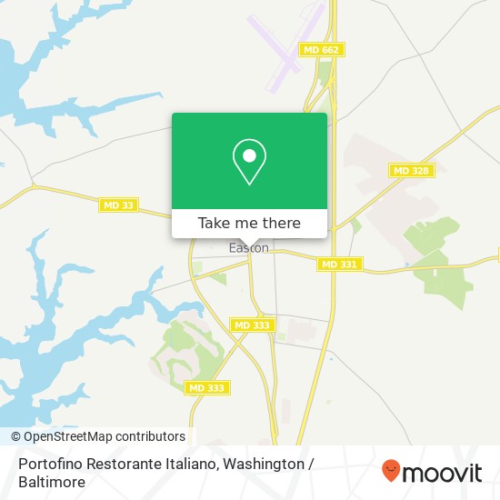 Mapa de Portofino Restorante Italiano, 4 E Dover St