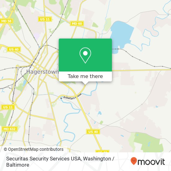 Securitas Security Services USA, 1101 Opal Ct map