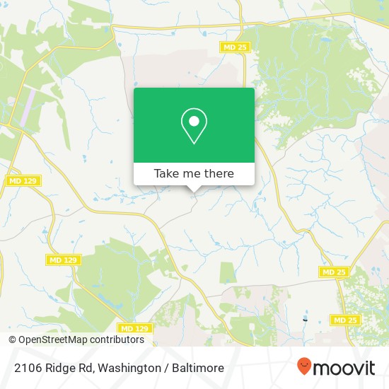 2106 Ridge Rd, Reisterstown, MD 21136 map