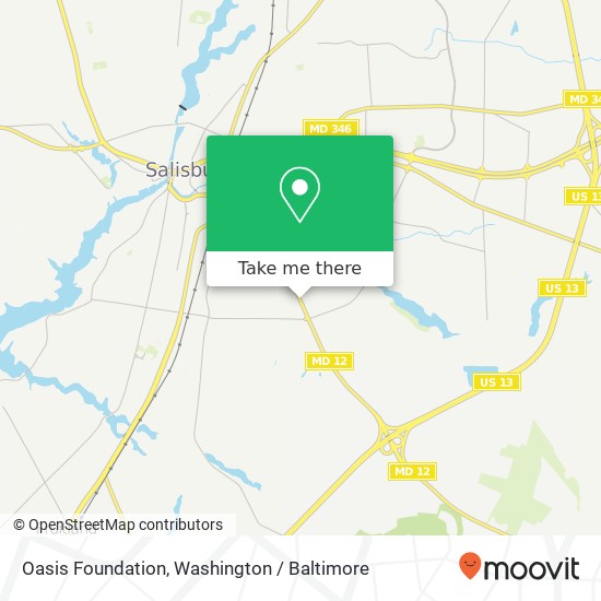 Oasis Foundation, 817 Snow Hill Rd map