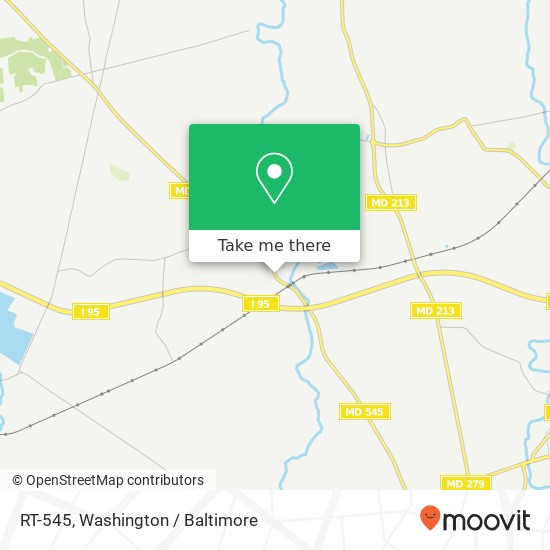 Mapa de RT-545, Elkton, MD 21921