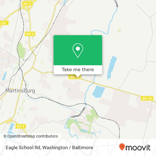 Eagle School Rd, Martinsburg, WV 25404 map