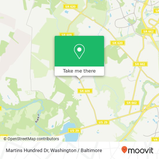 Martins Hundred Dr, Centreville, VA 20120 map