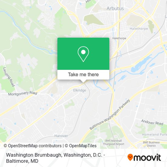 Washington Brumbaugh map