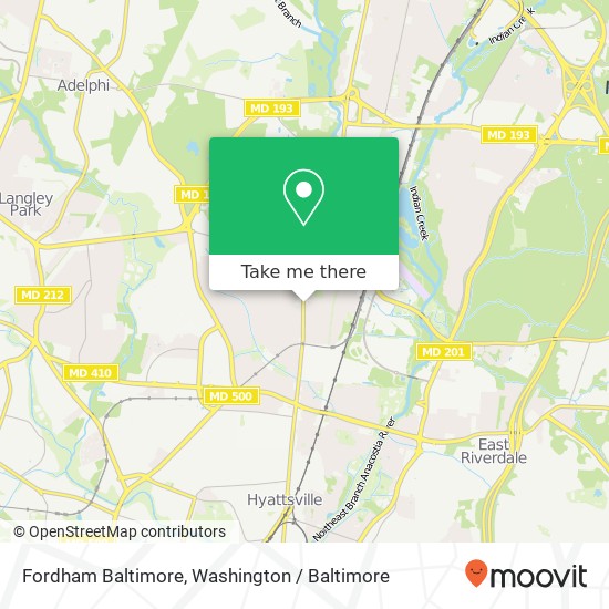 Fordham Baltimore, College Park, MD 20740 map