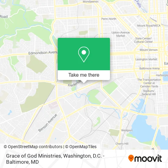 Grace of God Ministries map