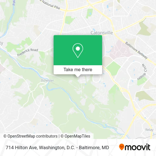 Mapa de 714 Hilton Ave