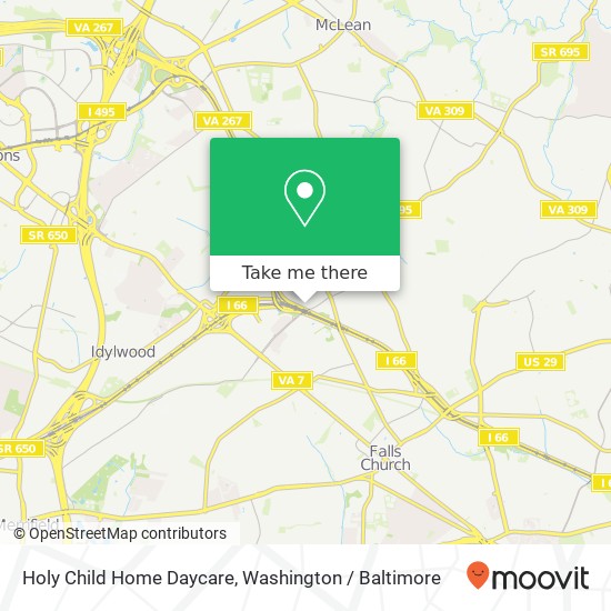 Mapa de Holy Child Home Daycare, 2227 Grayson Pl