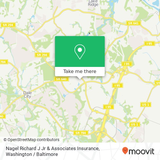 Mapa de Nagel Richard J Jr & Associates Insurance, 3108 Golansky Blvd