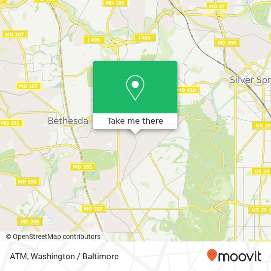 Mapa de ATM, 7025 Brookville Rd
