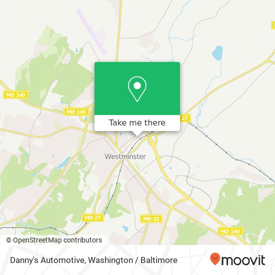 Mapa de Danny's Automotive, 125 John St