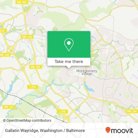 Gallatin Wayridge, Montgomery Village, MD 20886 map