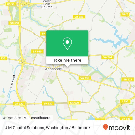 J M Capital Solutions, 4304 Evergreen Ln map