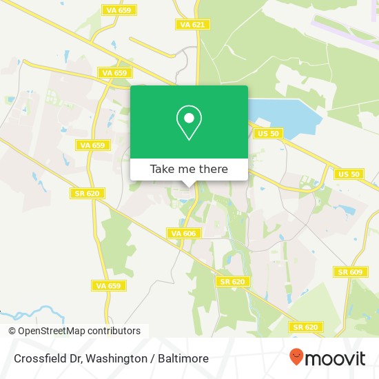 Crossfield Dr, Chantilly, VA 20152 map