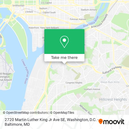 Mapa de 2720 Martin Luther King Jr Ave SE