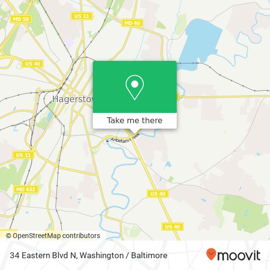 34 Eastern Blvd N, Hagerstown, MD 21740 map