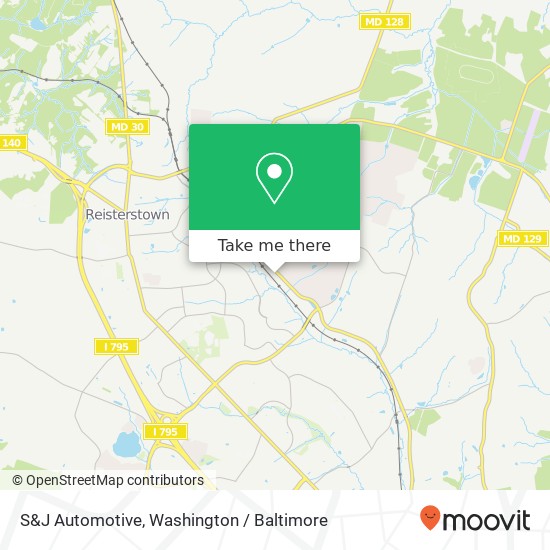 S&J Automotive, 12360 Owings Mills Blvd map