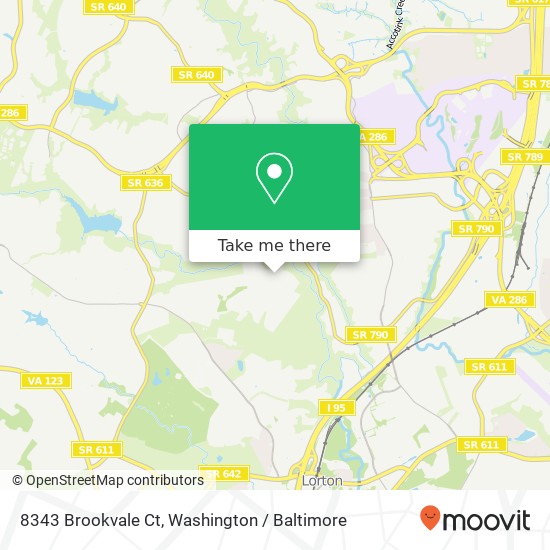 8343 Brookvale Ct, Springfield, VA 22153 map