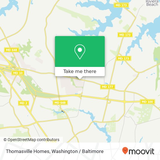 Mapa de Thomasville Homes, 2317 Mountain Rd