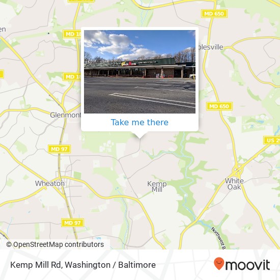 Kemp Mill Rd, Silver Spring, MD 20902 map