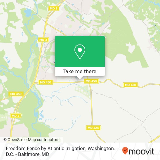 Mapa de Freedom Fence by Atlantic Irrigation, 1392 Defense Hwy