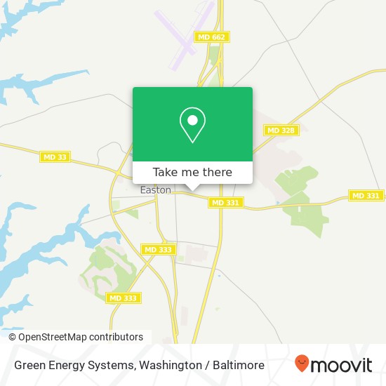 Mapa de Green Energy Systems, 507 Dover Rd