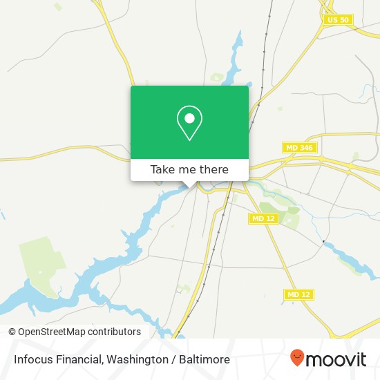 Mapa de Infocus Financial, 540 Riverside Dr