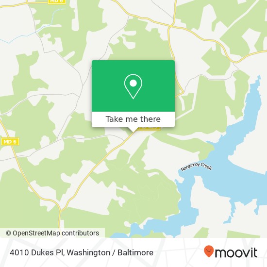4010 Dukes Pl, Nanjemoy, MD 20662 map