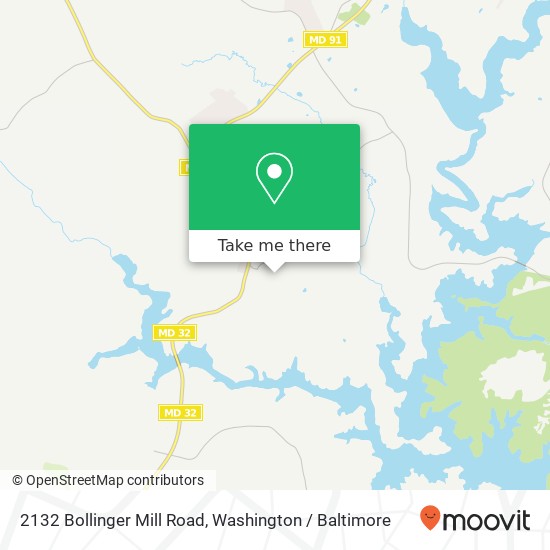 2132 Bollinger Mill Road, 2132 Bollinger Mill Rd, Finksburg, MD 21048, USA map