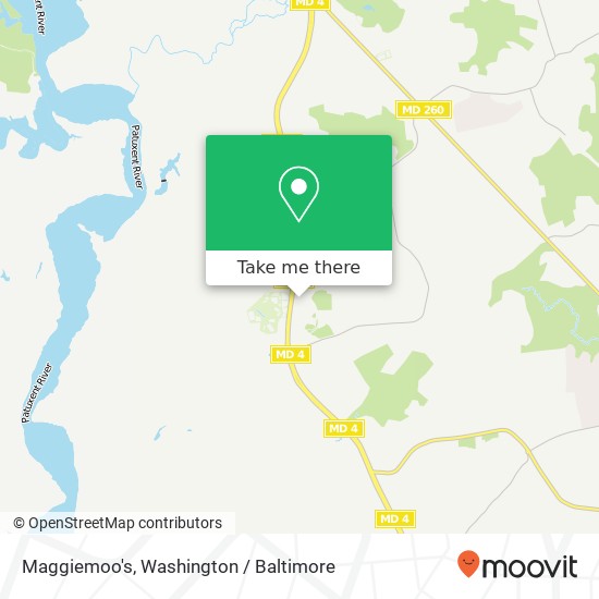 Mapa de Maggiemoo's, 2985 Plaza Dr