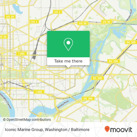 Iconic Marine Group, North Carolina Ave NE map