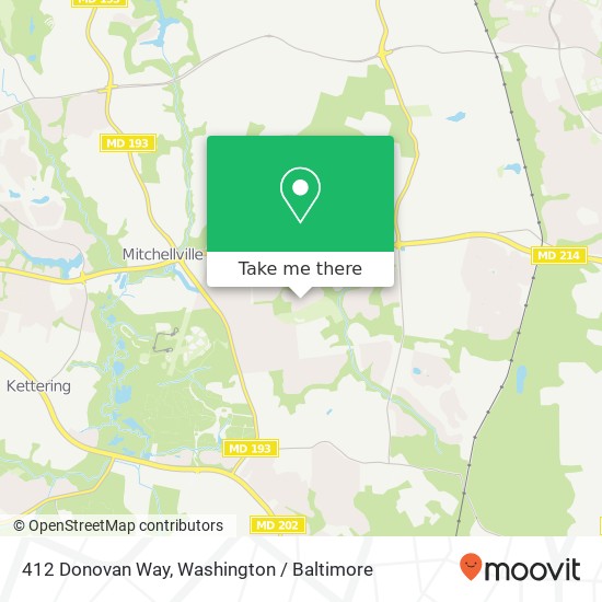 412 Donovan Way, Upper Marlboro, MD 20774 map