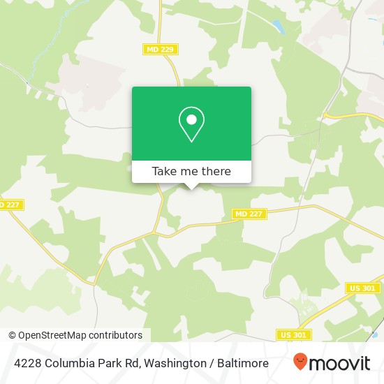 4228 Columbia Park Rd, Pomfret, MD 20675 map