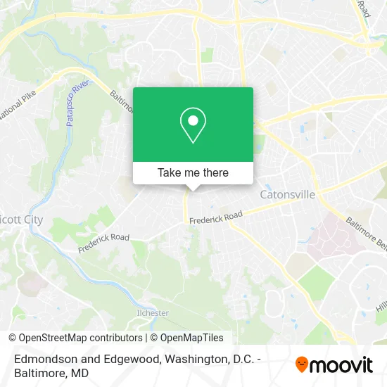 Edmondson and Edgewood map