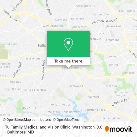 Mapa de Tu Family Medical and Vision Clinic