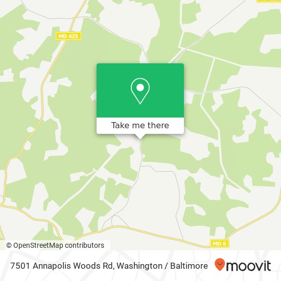 7501 Annapolis Woods Rd, Welcome, MD 20693 map