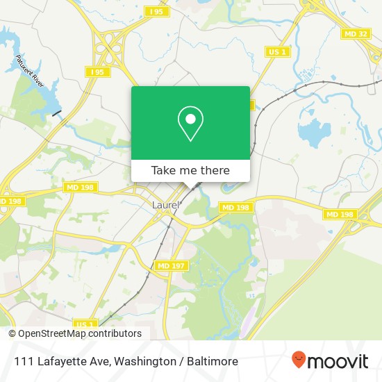 111 Lafayette Ave, Laurel, MD 20707 map