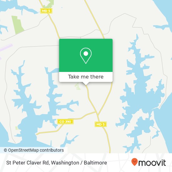 St Peter Claver Rd, Ridge, MD 20680 map