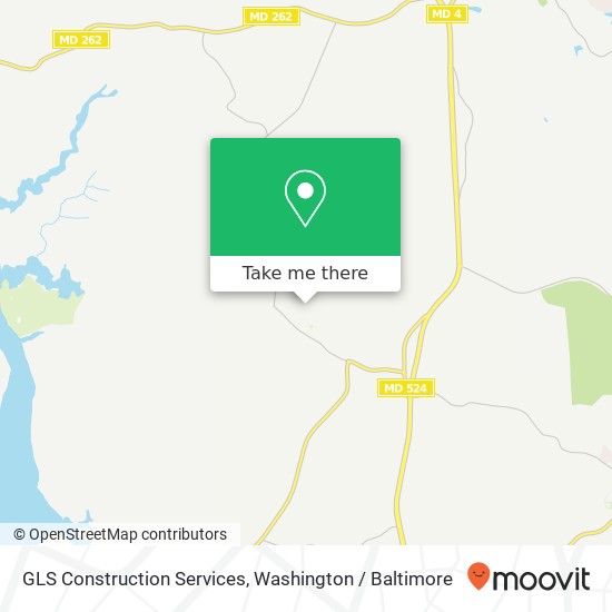 GLS Construction Services, 4655 Huntingtown Rd map