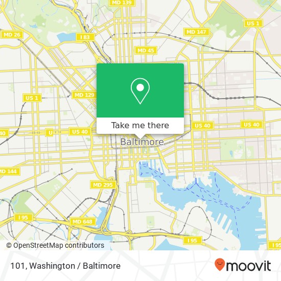 101, 218 E Lexington St #101, Baltimore, MD 21202, USA map