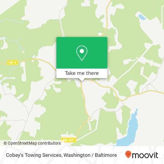 Cobey's Towing Services, 8070 Ironsides Rd map