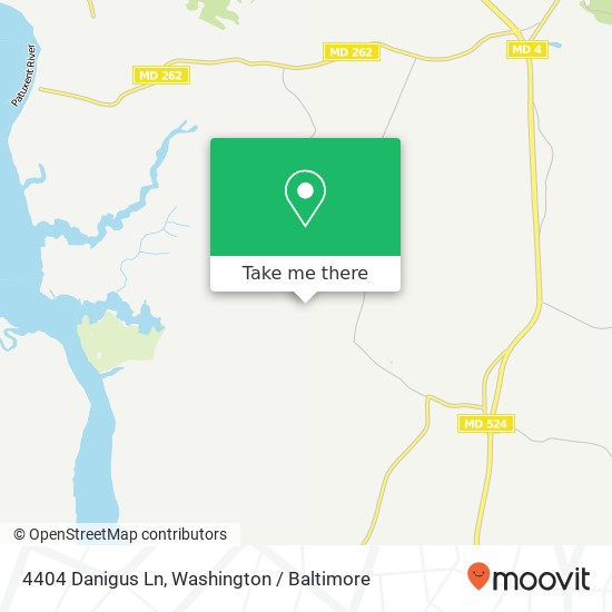 4404 Danigus Ln, Huntingtown, MD 20639 map