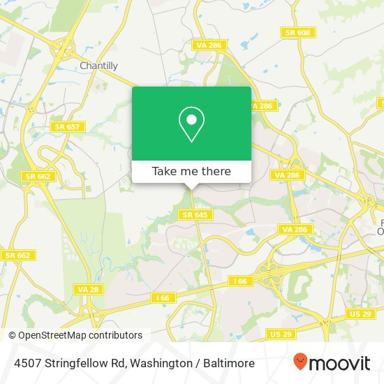 4507 Stringfellow Rd, Fairfax, VA 22033 map