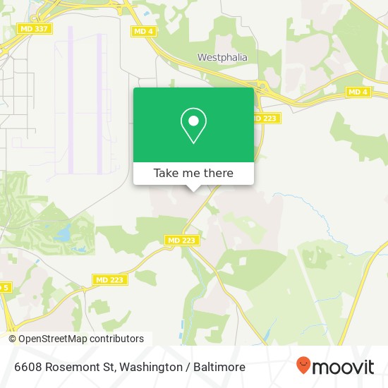 6608 Rosemont St, Upper Marlboro, MD 20772 map