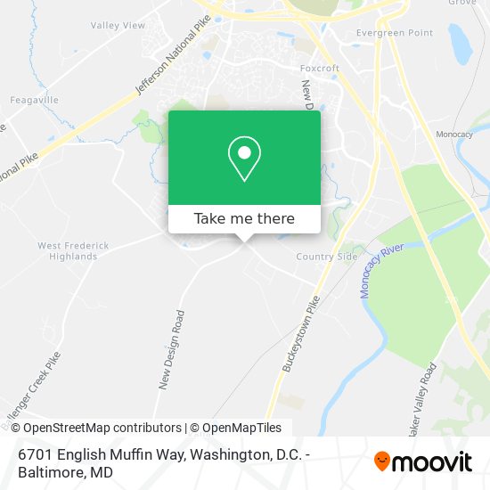 6701 English Muffin Way map